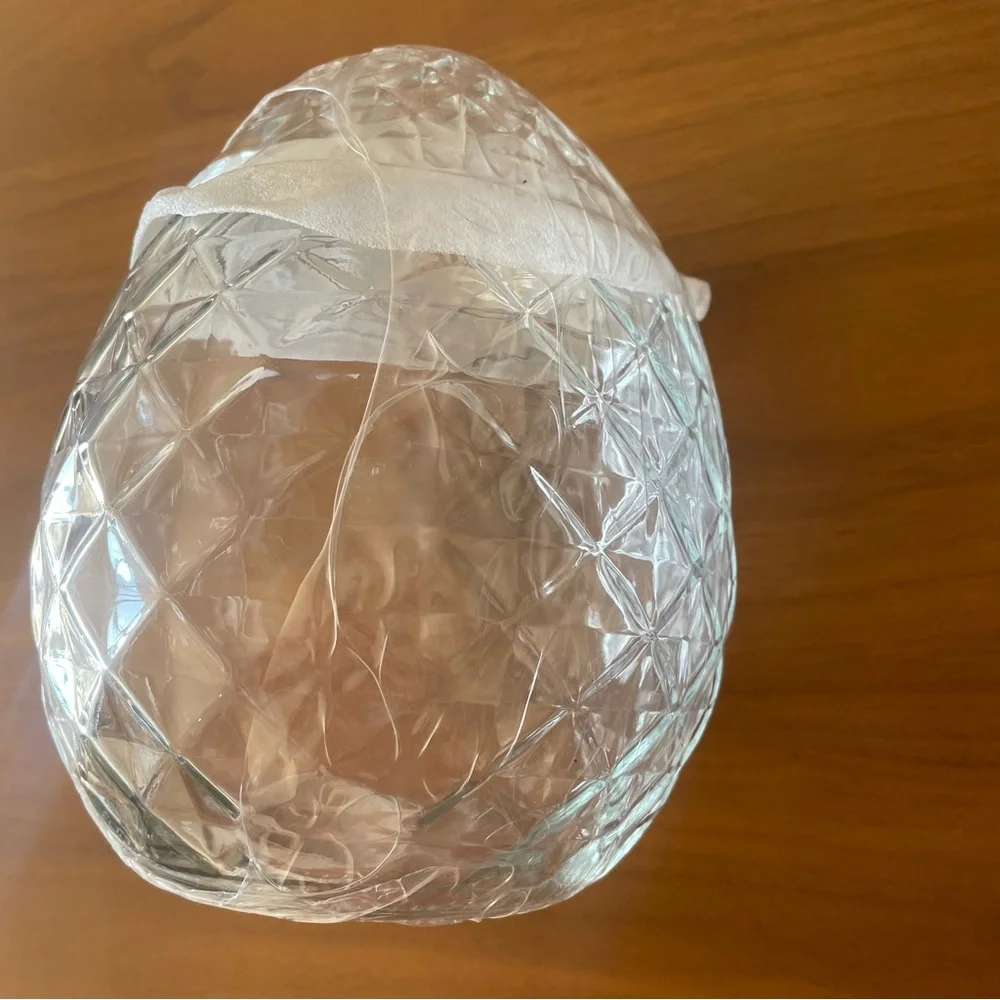 Clear Glass Egg Jar Container Target Bullseye Playground 2024 New